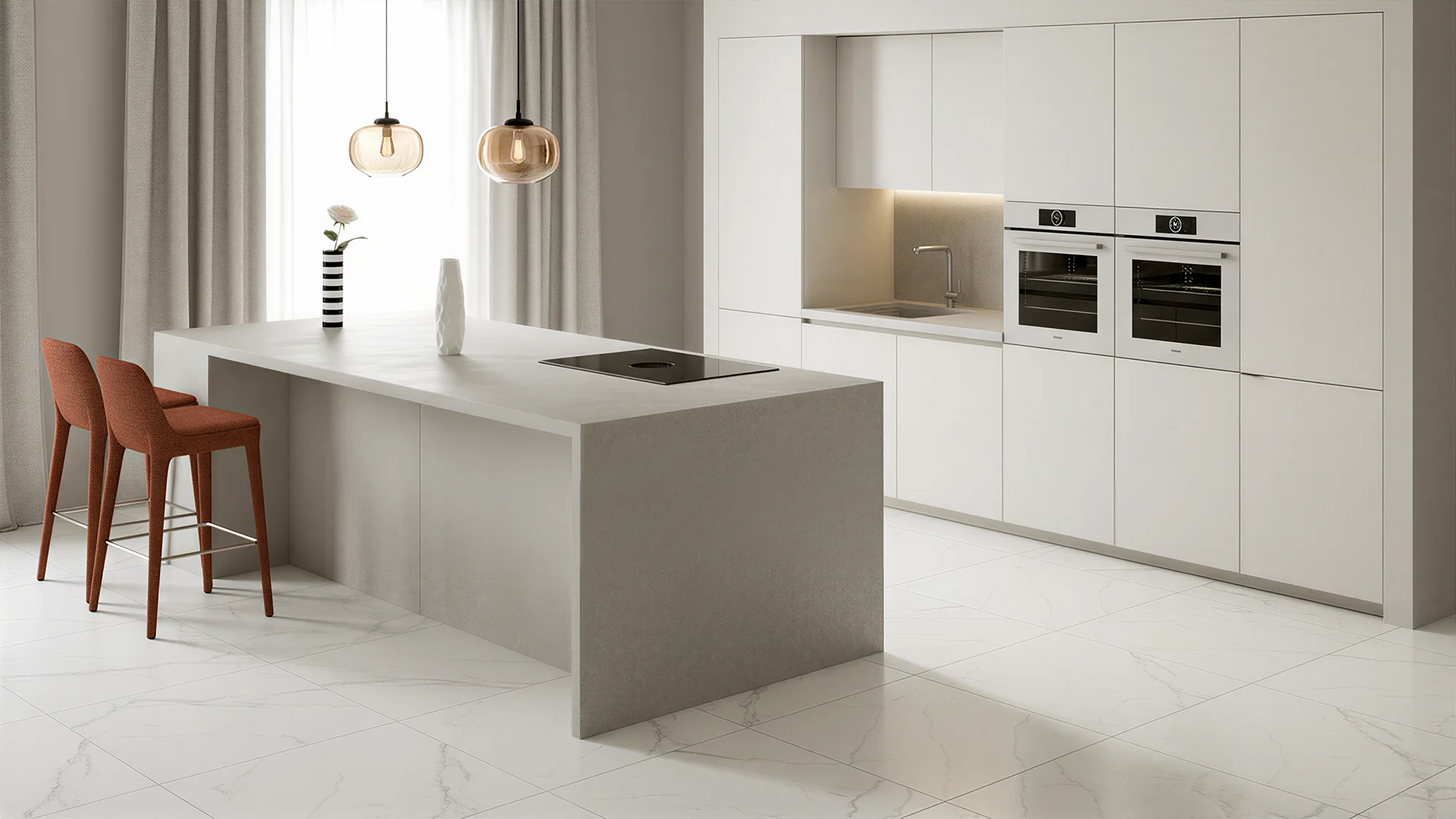 Monoserra Carrara Ceramic tiles