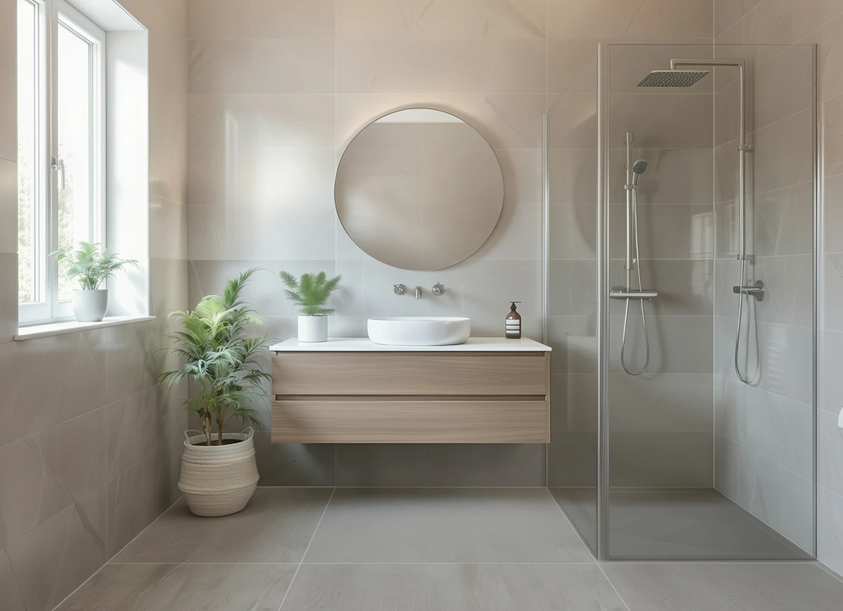 Cemento Ceramic floor tiles