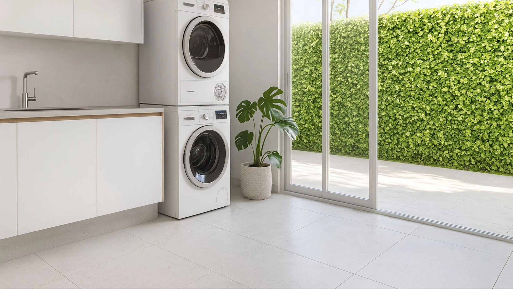 Fusion ceramic floor tiles