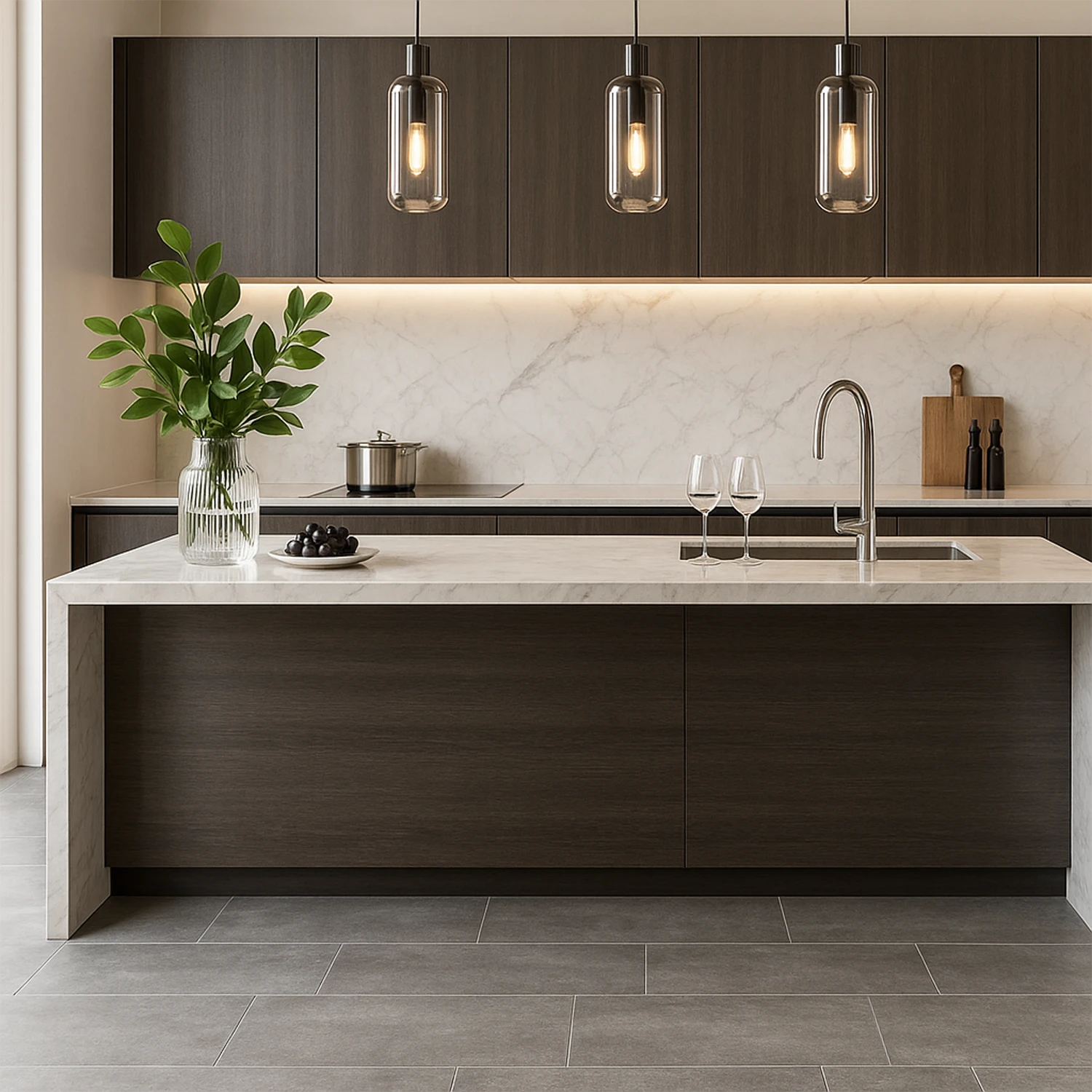 Ghost ceramic floor tiles