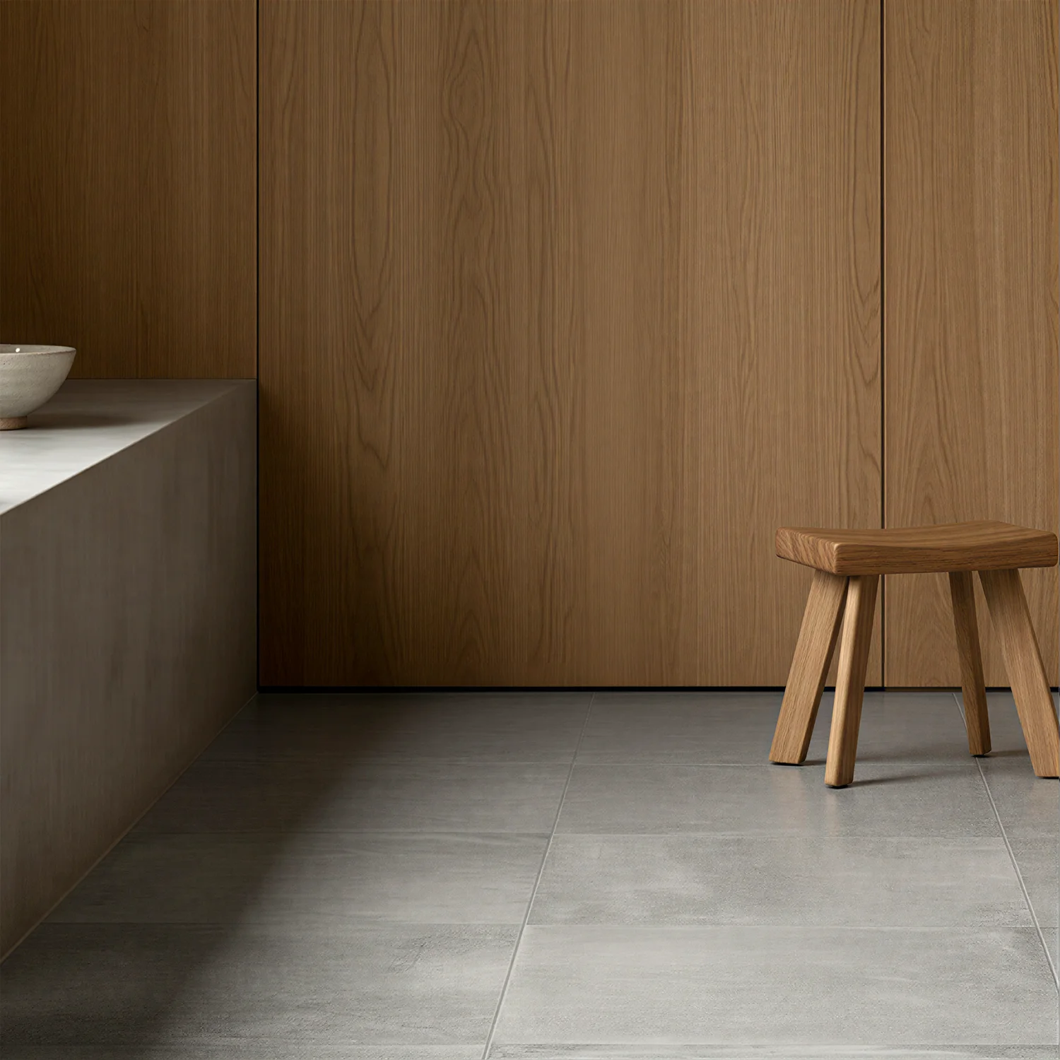 Monoserra Lone Cemento ceramic tiles