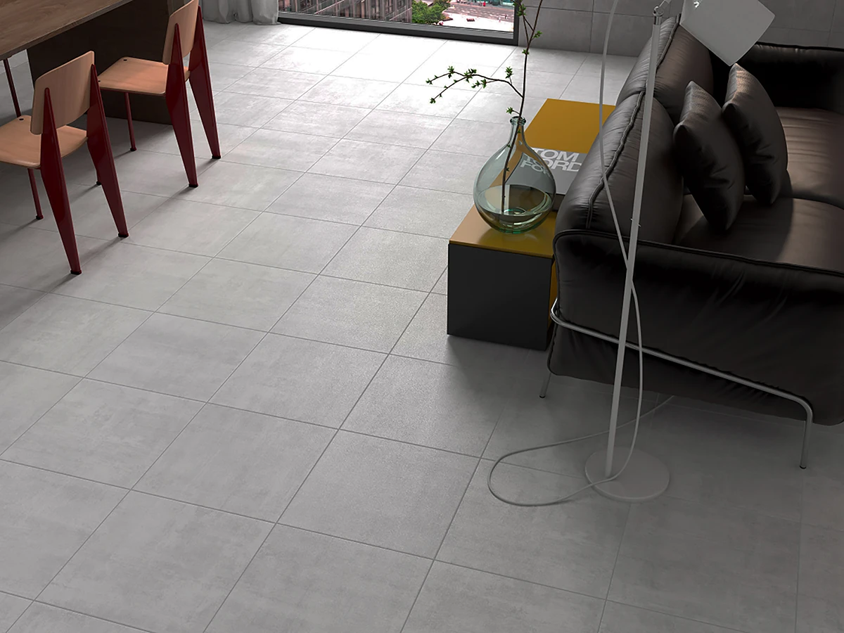 Crust ceramic floor tiles